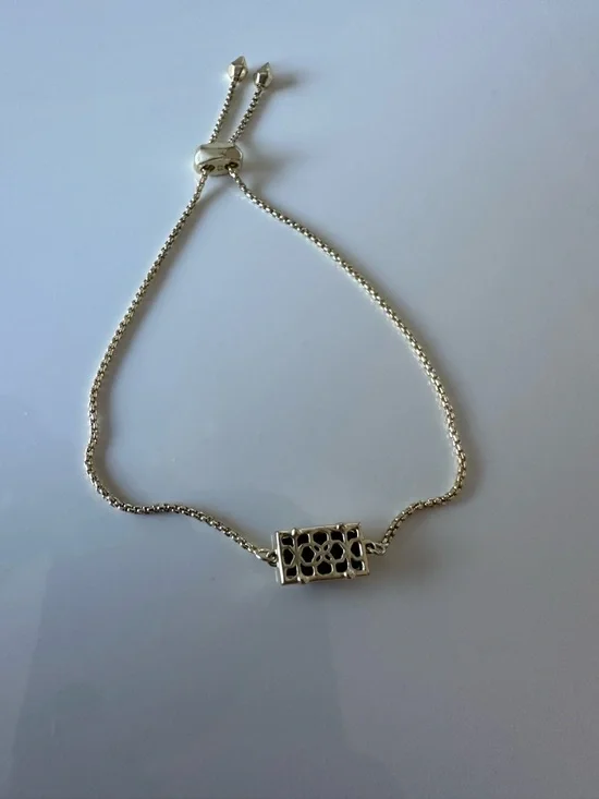 Kendra Scott Phillipa Bracelet | Gold with Multicolor Drusy - Picture 6 of 9